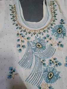 Elegant Embroidered Salwar Kameez Set