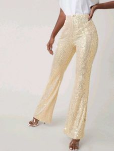 Totally New Sequence Work Flared Trouser