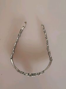 silver colour bracelet