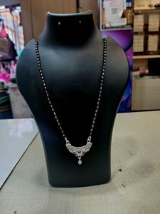 SILVER LADIES MANGALSUTRA 😍💯