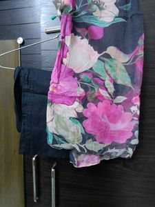 Lawn Black Printed Dress Orignal Pakistani