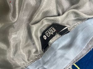 Silk long skirt