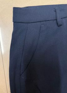 AND Straight Fit Trousers Mid Rise
