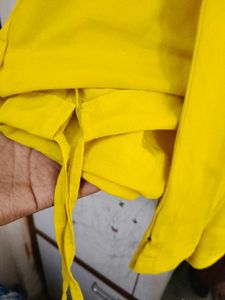 Multicolored Collared Kurta With Chudidar Payjam
