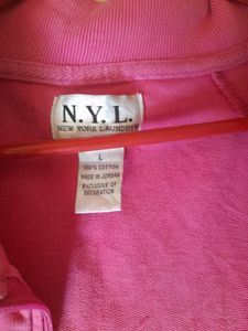 N.Y.L. Pink Track Jacket