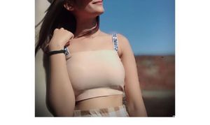 Beige Tank/tube Top Brallete