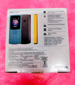 New Nokia 110 4G Keypad Mobile Phone
