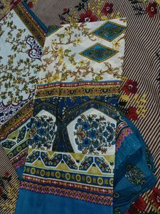 Unstitched Pakistani Suit