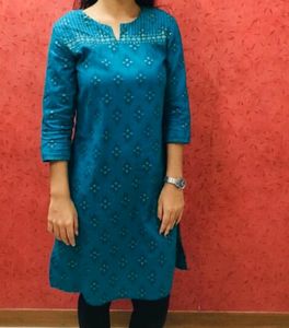 Blue Kurta