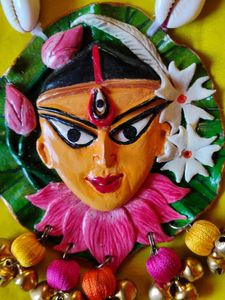 Durga Face Necklace