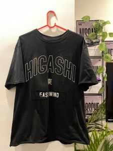 Black Graphic Print T-Shirt