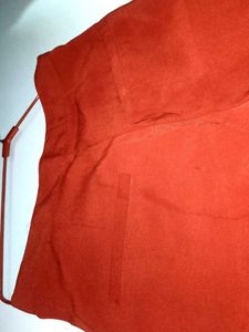 Wide Leg Rust Pants