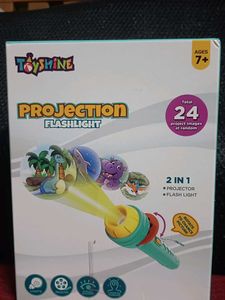 New sealed unused ToyShine Projection Flashlight