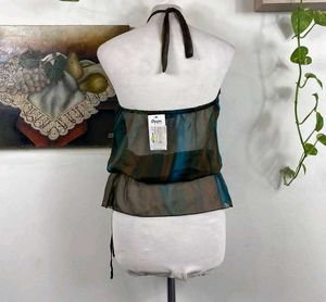 Sheer Halter Top