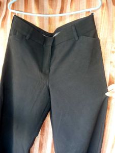 Flared Black Trouser