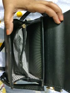 Black Chain Crossbody Bag