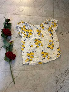 Floral Print Top