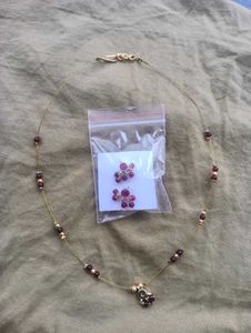 Maroon Colour Chain