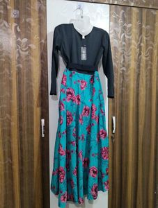 Floral Print Maxi Dress