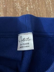 Kids Blue Joggers Fleece
