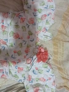 Western Short Frock For 2-4 Years