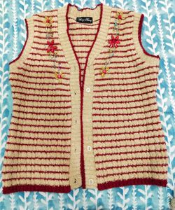Pack Of 3 Striped Knit Vests