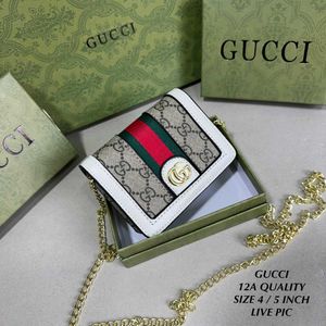 GUCCI OPHIDIA WALLET WITH CHAIN SLING WD box