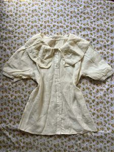 Korean Big Collar Top