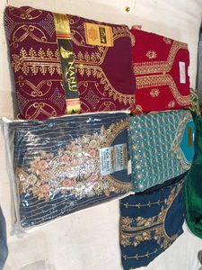 Indian Salwar Kameez Suits - Set of 5
