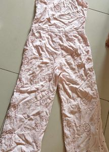 Floral Embroidered Jumpsuit