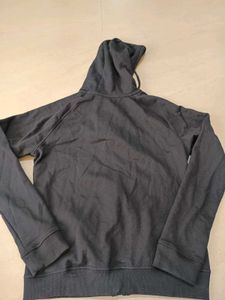 Boldfit Black Zip-Up Hoodie, S Size