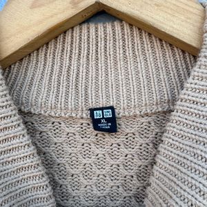 Beige Knit Sweater