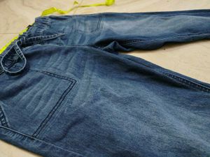 Denim Jogger Pants