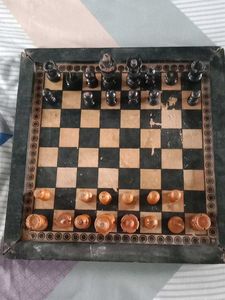 Wooden Shatranj