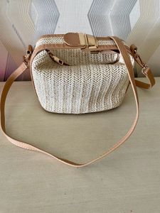 Woven Crossbody Bag