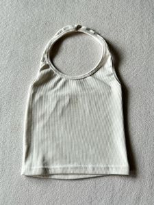 Ribbed Halter Top - Xxs