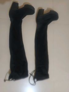 Over the Knee Black Boots – Party &amp; Casual Wear