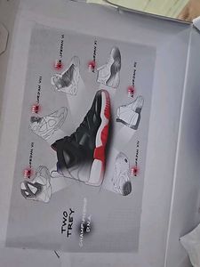 Nike  Jumpman  Two Trey Lace Up Sneakers
