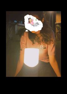 Dior Pink Knit Short Sleeve top