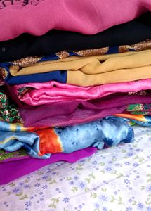 For Donations Pack Of 6 Saree