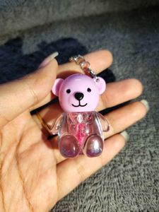 Cute Bear Lip Gloss Keychain (New)