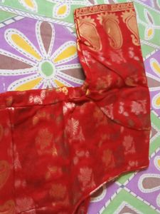 Red Designer Blouse