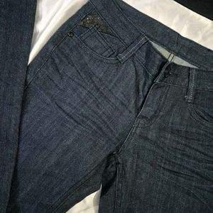 Sparkly Low Waist Bootcut Denim Y2K Vintage