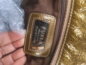 Metallic Gold Shoulder Bag