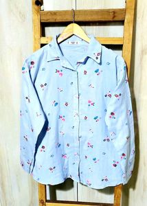 Cotton Printed Shirt Size-42