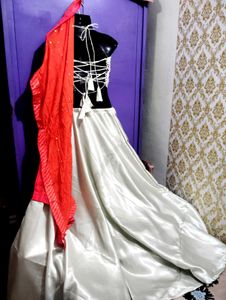 Elegant Halter Top Lehenga Skirt Festival Dhamaka