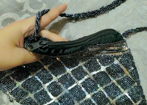 Beaded Clutch Bag