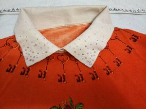 Chic Orange Mini Dress