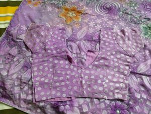 Braso Sari With Stitch Blouse