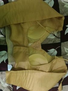 Elegant Gold Blouse